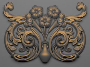 decorative plaster 68 Modèle 3D