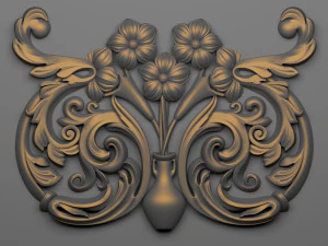 intonaco decorativo 68 Modello 3D
