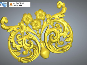 decorative plaster 68 Model 3D