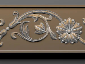 decorative plaster 70 3D Model