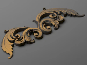 decorative plaster 71 3D Model