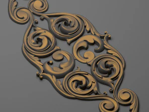 decorative plaster 69 3D Model