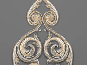 decorative plaster 69 3D Model