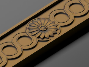 decorative plaster 72 Model 3D
