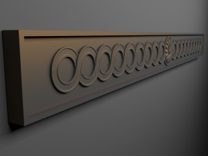 decorative plaster 72 Model 3D