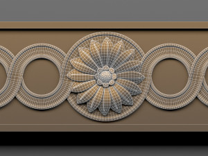 decorative plaster 72 Model 3D