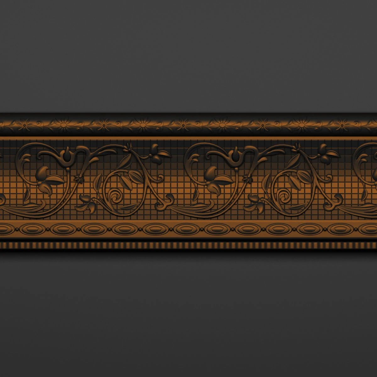 decorative plaster 73 3D Model .c4d .max .obj .3ds .fbx .stl .blend 