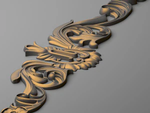 decorative plaster 74 3D Model