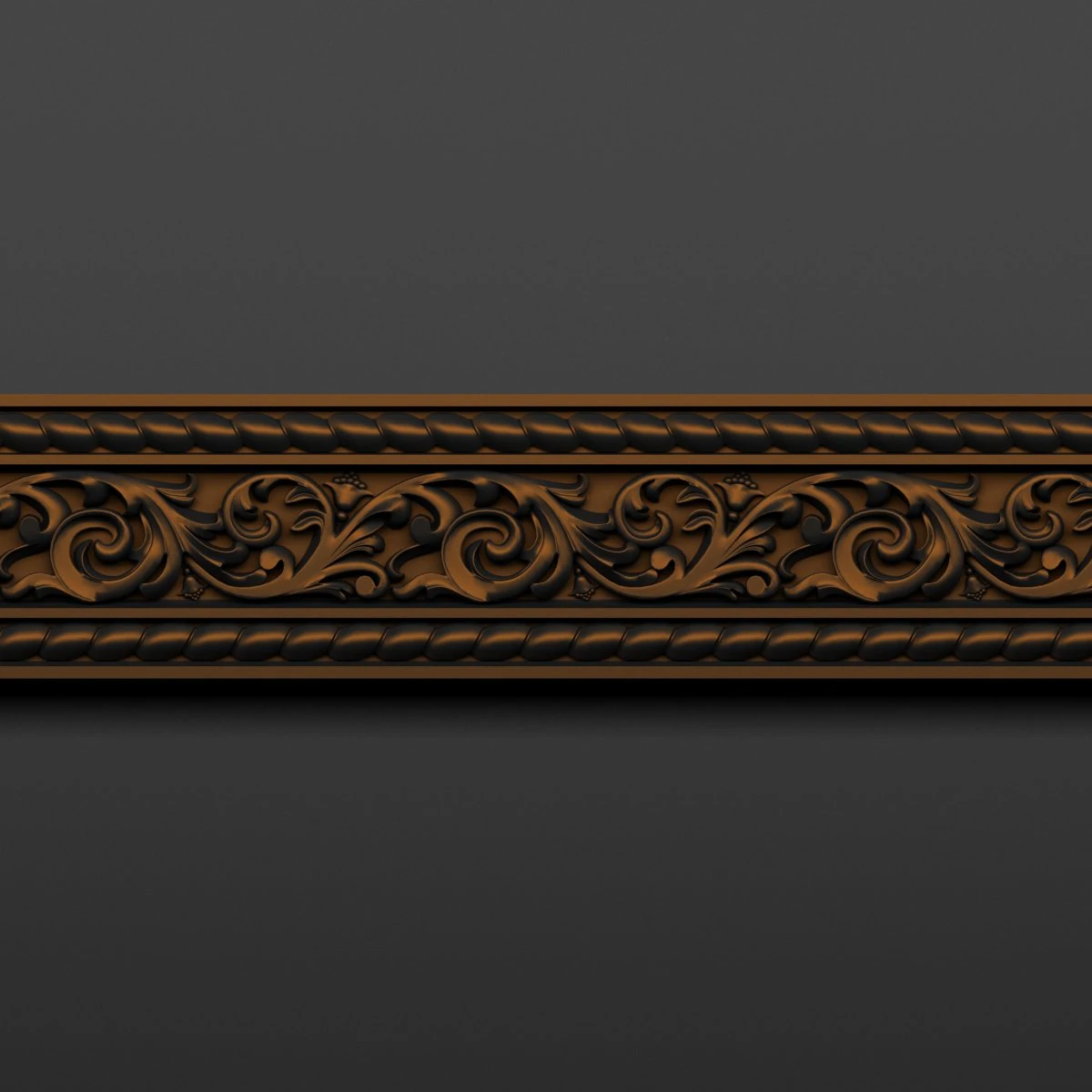decorative plaster 75 3D Model .c4d .max .obj .3ds .fbx .stl .blend 
