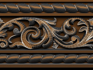 decorative plaster 75 Model 3D