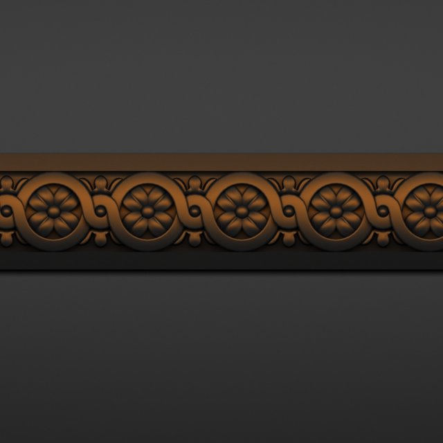 decorative plaster 76 3D Модель .c4d .max .obj .3ds .fbx .stl .blend