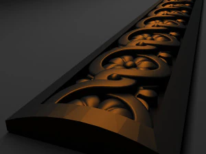 декоративная штукатурка 76 3D Модель