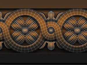 декоративная штукатурка 76 3D Модель