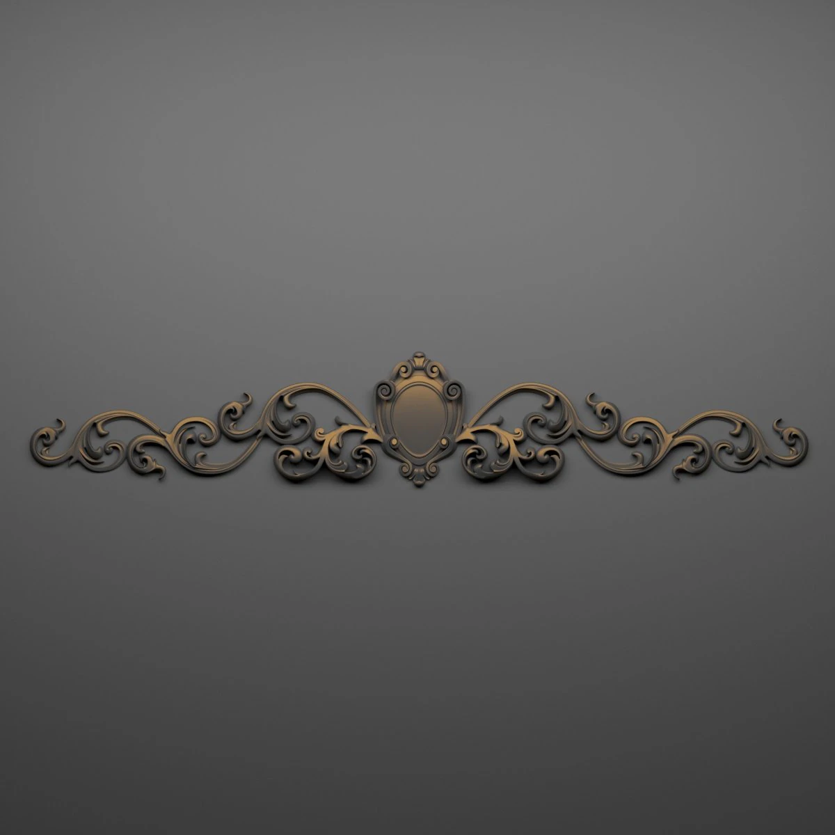 decorative plaster 77 3D Model .c4d .max .obj .3ds .fbx .stl .blend 