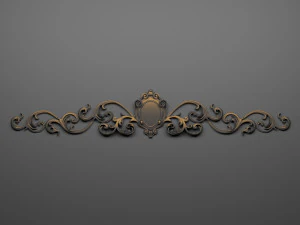 装飾石膏 77 3Dモデル