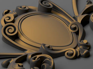 decorative plaster 77 3D Model