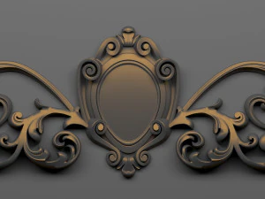 decorative plaster 77 3D Model