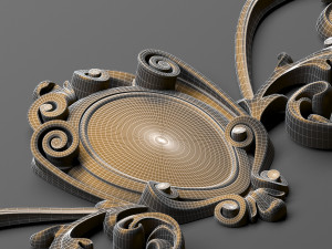 decorative plaster 77 3D Model