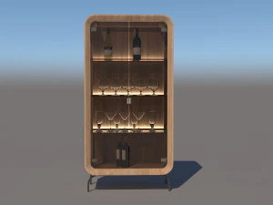 쇼케이스 80 3D 모델