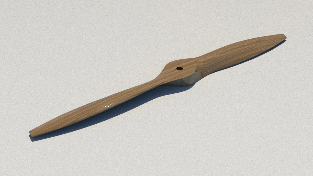 Propeller 3D Model .c4d .max .obj .3ds .fbx .stl .blend 