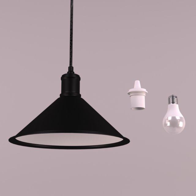 chandelier meta lloft corona 3D Model .c4d .max .obj .3ds .fbx .stl .blend 