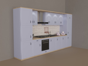provence kitchen Modelo 3D