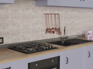 provence kitchen Modelo 3D