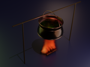 cauldron 3D Model