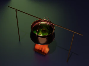 cauldron 3D Model