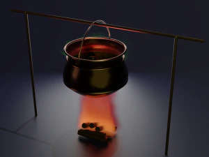 cauldron 3D Model