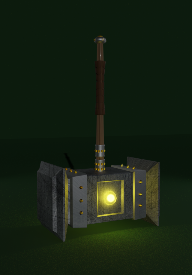 hammer 3D 模型 .c4d .max .obj .3ds .fbx .stl .blend 