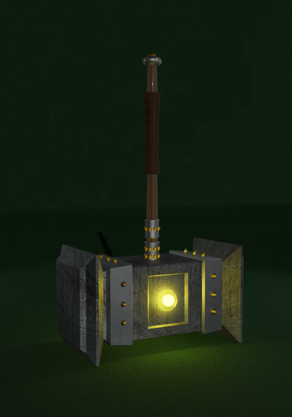 martello Modello 3D .c4d .max .obj .3ds .fbx .stl .blend 