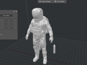 Felix baumgartner space stratos skydive 3D-Modell