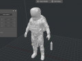 Felix baumgartner space stratos skydive 3D-Modell