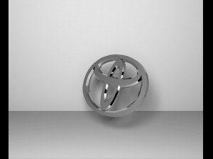 toyota logo emblem 3Dモデル