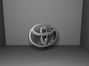 toyota logo emblem 3Dモデル