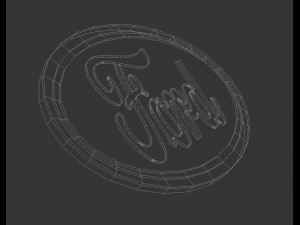 foord logo emblem 3D 모델