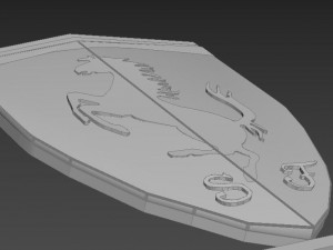 ferrari logo emblem 3D Model