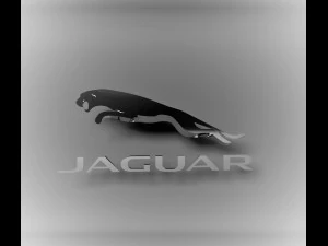 jaguar logo emblem 3D Model