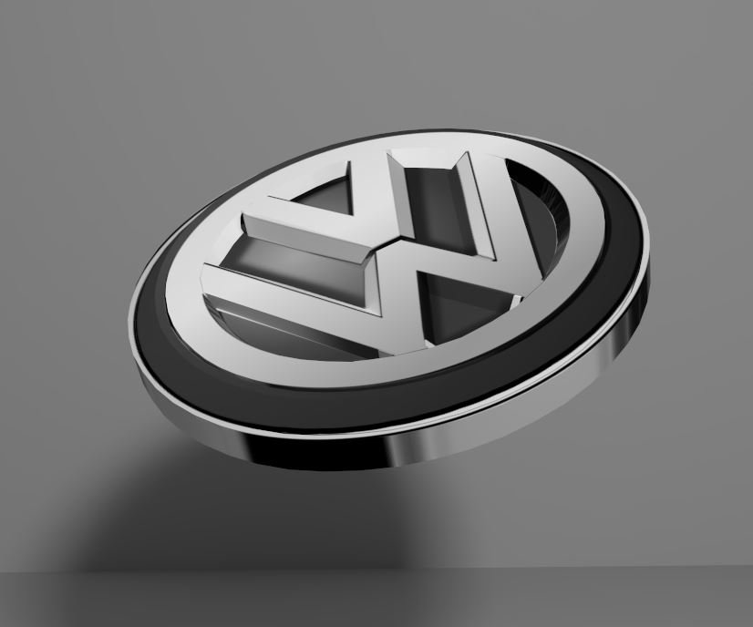 Запчастини. volkswagen logo emblem 3D Моделі. 