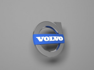 volvo car logo emblem Modello 3D