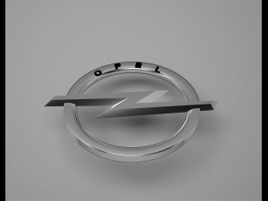 opel logo emblem Modello 3D