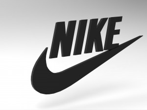 Nike 3d logo emblem 3D 모델