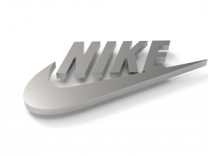 Nike 3d logo emblem 3D 모델