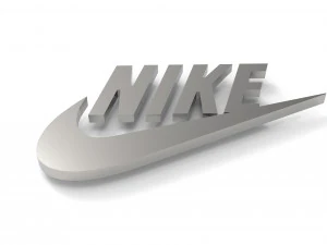 Nike 3d logo emblem 3D Model