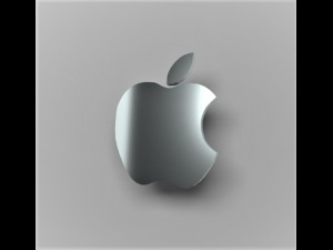 apple 3d logo emblem 3D Model