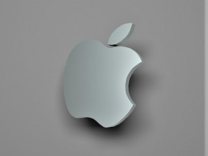 apple 3d logo emblem 3D Model
