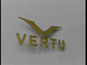 vertu 3d logo emblem 3D Model