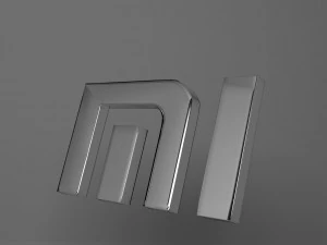 xiaomi 3d logo emblem 3D Model