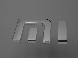 xiaomi 3d logo emblem 3D Model